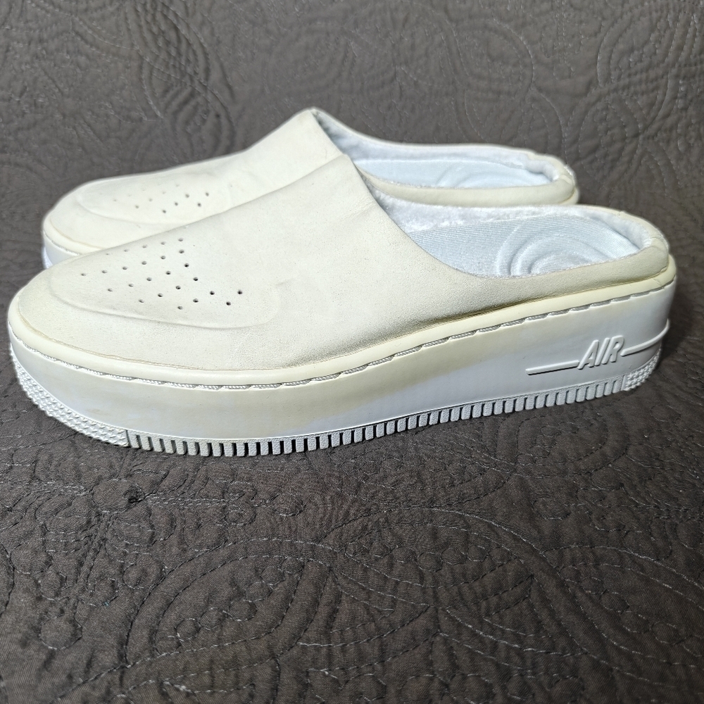 Nike Air Force 1 Lover XX Reimagined Women's Off White Slip-on Shoes Size 7